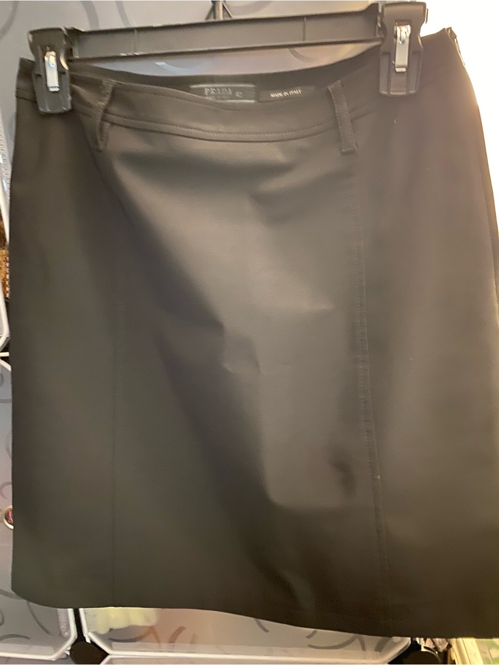 Prada Woman’s Black pencil Skirt